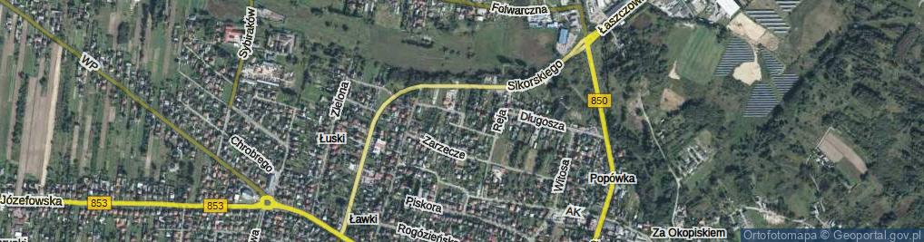 Zdjęcie satelitarne Wasilewskiego Edmunda ul.